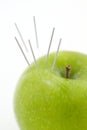 Acupuncture needles in Apple