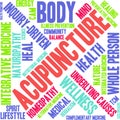 Acupuncture Word Cloud