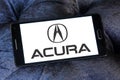 Acura car logo Royalty Free Stock Photo