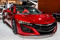 Acura NSX shown at the New York International Auto Show 2017