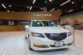 Acura TLX on display.