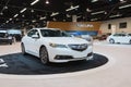 Acura TLX on display.