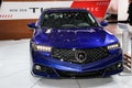 Acura TLX shown at the New York International Auto Show 2017