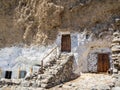 Acusa Seca caves in Grand Canary island, Spain Royalty Free Stock Photo