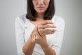 Acute pain in a women wrist