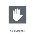 Ad blocker icon from Marketing collection.