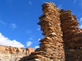 Ruins at Chaco Canyon National Historical Park Royalty Free Stock Photo