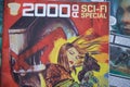 2000 AD comic book cover Royalty Free Stock Photo