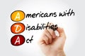 ADA - Americans with Disabilities Act acronym