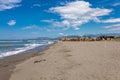 Ada Bojana, near Ulcin, famous sand beach on south of Montenegro