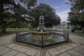 The Ada Lewis Fountain in Bridge Gardens in Maidenhead, Berkshire