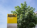 ADAC signage with German automobile club logo