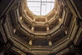 Adalaj stepwell from bottom to top view- Indian Heritage tourist