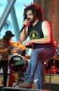 Adam Duritz with Counting Crows Royalty Free Stock Photo
