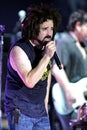 Adam Duritz with Counting Crows Royalty Free Stock Photo