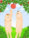 Adam and Eve Royalty Free Stock Photo