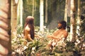 Adam & Eve Royalty Free Stock Photo