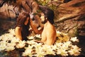 Adam & Eve Royalty Free Stock Photo