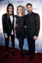 Adam Lundberg, Joanna Moskwa, Maksim Chmerkovskiy Royalty Free Stock Photo