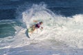 Adam Melling Surfing in the Pipeline Masters