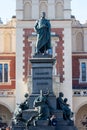 Adam Mickiewicz Monument in Krakow