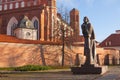 Adam Mickiewicz monument in Vilnius