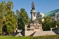 Adam Mickiewicz monument in Warsaw