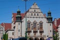 Adam Mickiewicz University building. Poznan, Poland Royalty Free Stock Photo