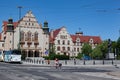Adam Mickiewicz University building. Poznan, Poland Royalty Free Stock Photo