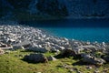 Adamello group, Italian Alps, high altitude lake