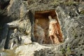 Adamkayalar - rock carved figures. Turkey