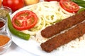 Adana kebap Royalty Free Stock Photo