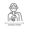 Adaptability linear icon Royalty Free Stock Photo