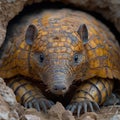 Adaptable Armadillo Burrow Construction, AI generated