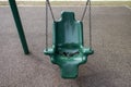 Adaptive Buckle Toddler swing at a children`s park and recreation area