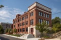 adaptive reuse project in historic school building with modern amenities