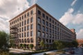 adaptive reuse project, with repurposed building as hotel and conference space