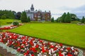 Adare Manor, in Adare, Co. Limerick, Ireland. Royalty Free Stock Photo