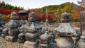 Adashino Nenbutsuji temple at autumn, Arashiyama