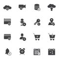 Add basic vector icons set