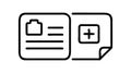 Add Document File Icon for New Records and Creation, vector design Generative AI Royalty Free Stock Photo
