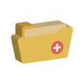 Add in folder Color Vector Icon which can easily modify or edit Royalty Free Stock Photo