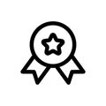 Simple Champion Badge essential icon