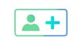 Add New User Icon: Invite Members Create New Accounts Easily Vector Design Generative AI Royalty Free Stock Photo