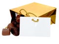 Add Text to this Bag of Chocolates Royalty Free Stock Photo