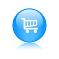Add to cart icon web button Royalty Free Stock Photo