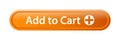 Add to cart icon web button Royalty Free Stock Photo