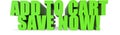 Add To Cart Save Now!, 3d text Royalty Free Stock Photo