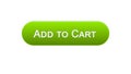 Add to cart web interface button green color, online shopping application