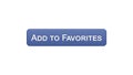 Add to favorites web interface button violet color, bookmark service, choice